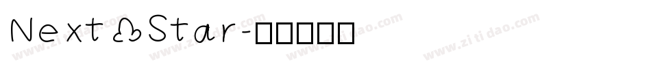 Next Star字体转换